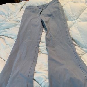 grey bootcut dress pants